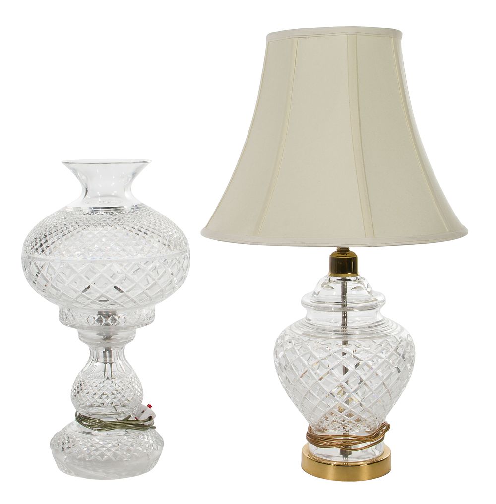 Lot 275: Waterford Crystal Lamps