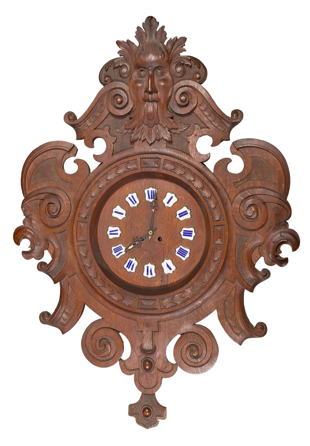 Lot 281: Black Forest Wall Clock