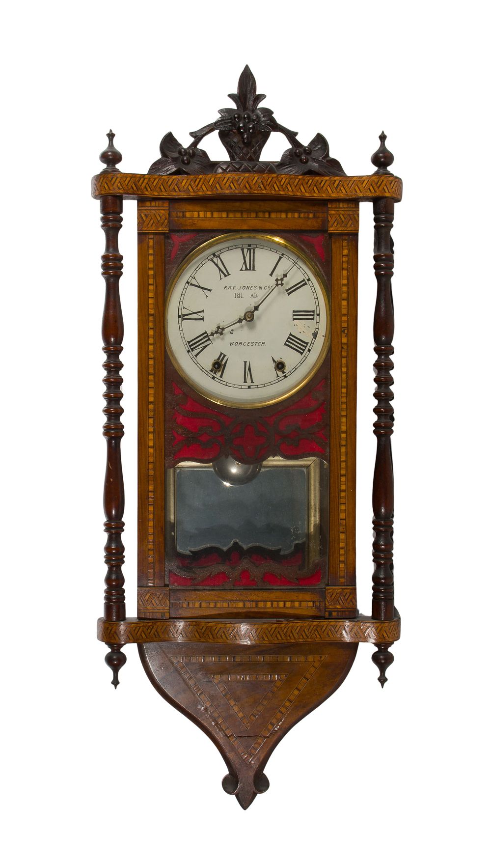 Lot 290: Kay and Jones Wall Clock