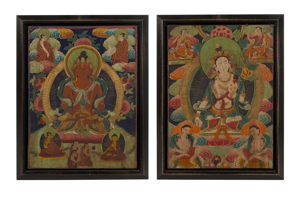 Lot 321: Tibetan Thangkas