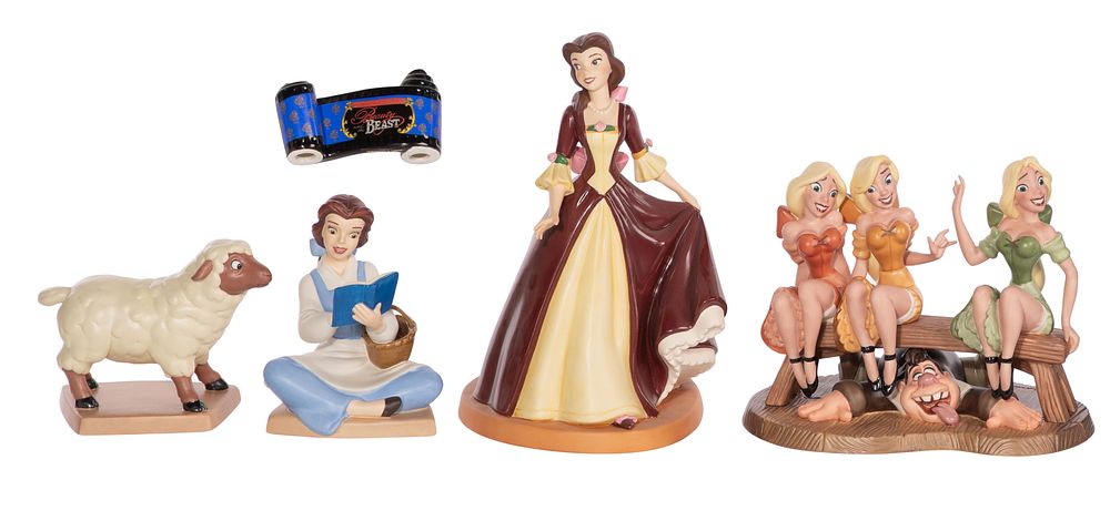 Lot 347: Disney Classics Collection 'Beauty and the Beast' Figurine Assortment
