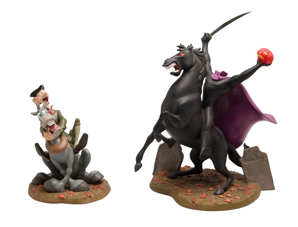 Lot 349: Disney Classics Collection 'Legend of Sleepy Hollow' Figurines