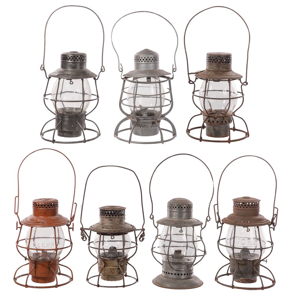 Lot 369: Railroad Lantern Assortment
