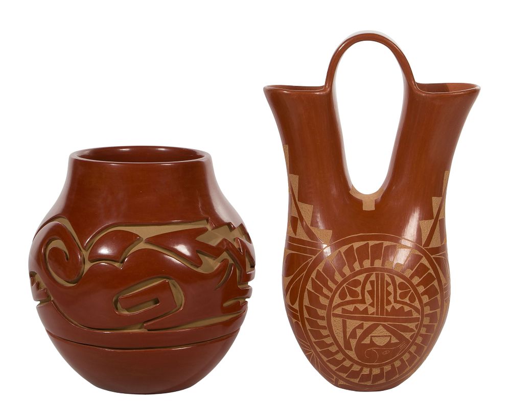 Lot 380: Native American Pueblo Pottery