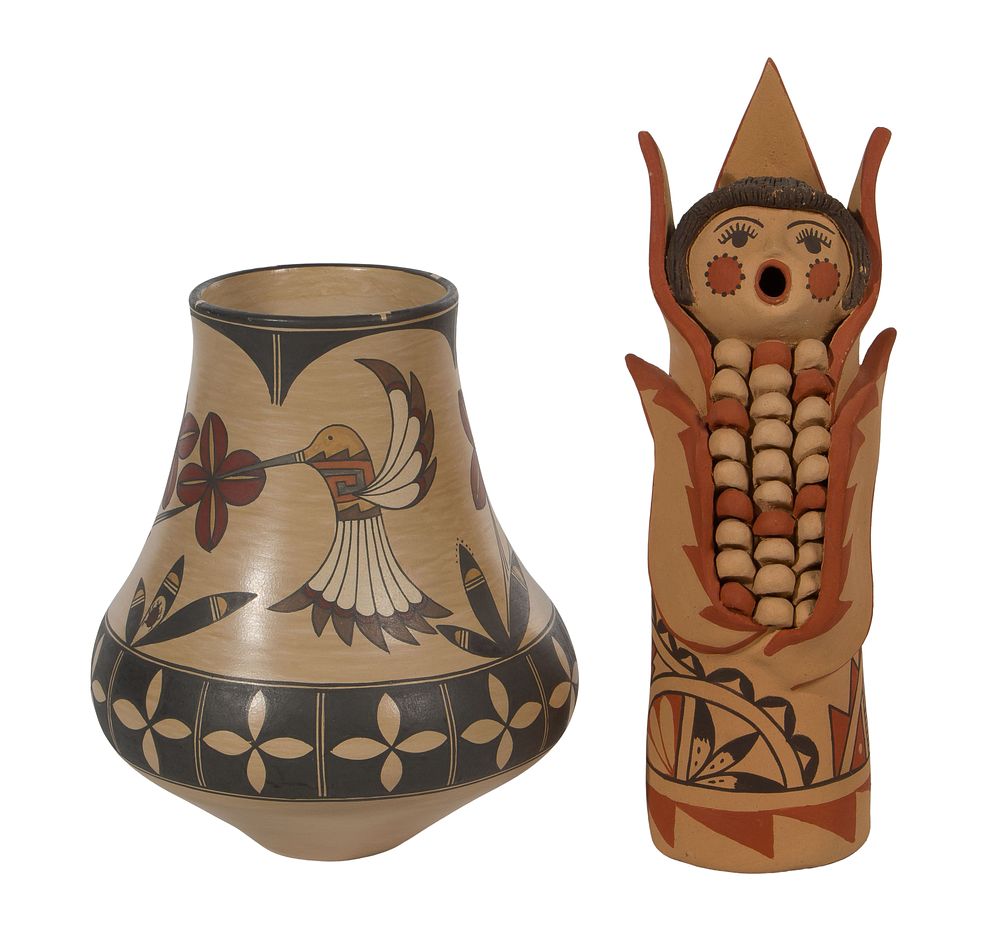 Lot 381: Native American Pueblo Pottery