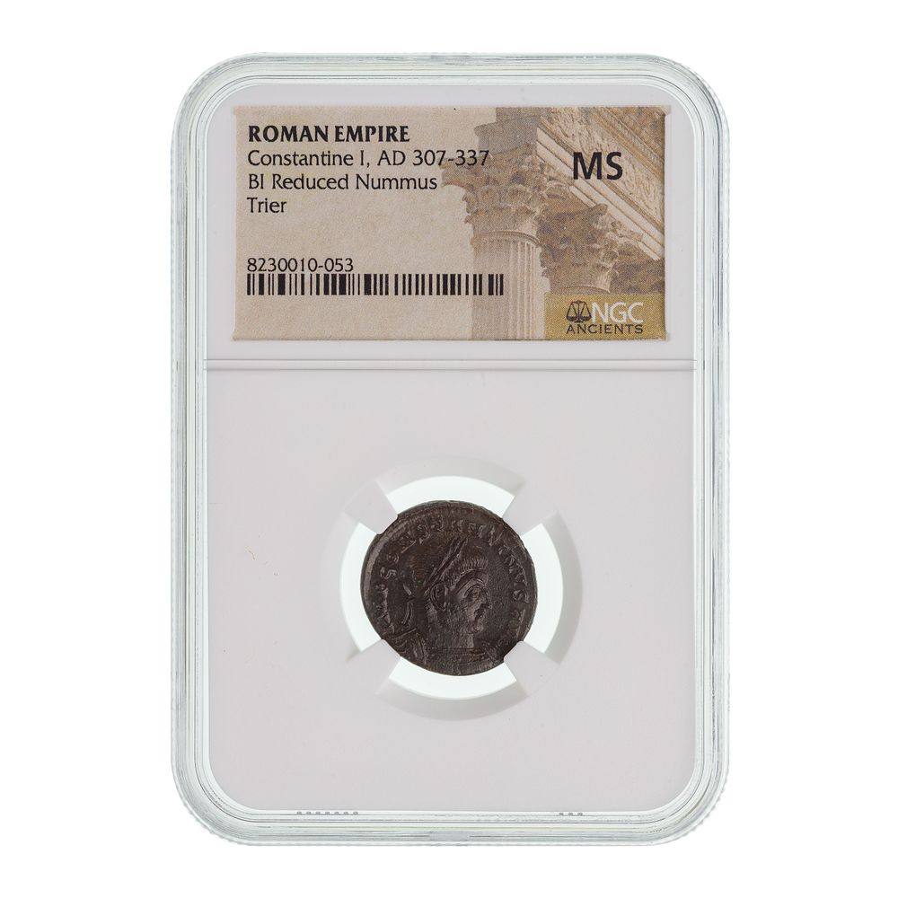 Lot 415: ROMAN EMPIRE, Constantine I, AD 307-337, BI Reduced Nummus MS NGC