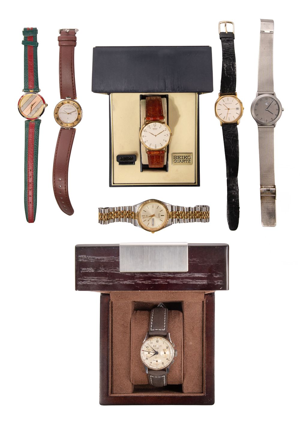 Lot 548: Gallet Chronograph Wristwatch