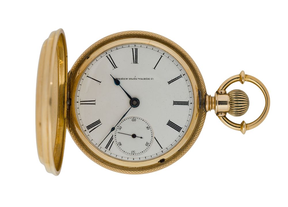 Lot 571: Elgin National Watch Co. 14k Yellow Gold Hunter Case Pocket Watch