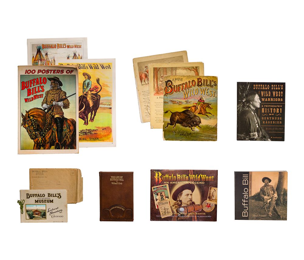 Lot 264: Buffalo Bill's Wild West Illustrated Souvenir Brochures