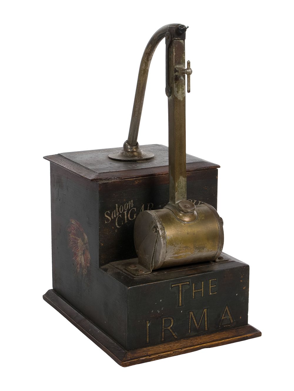 Lot 265: Buffalo Bill's Irma Hotel Eldred Cigar Lighter