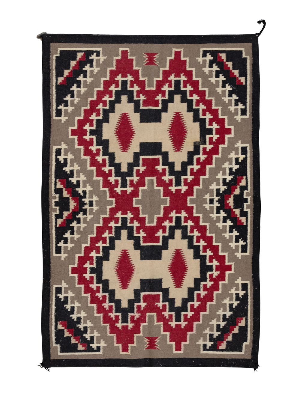 Lot 270: Mexican Klagetoh Style Design Wool Rug