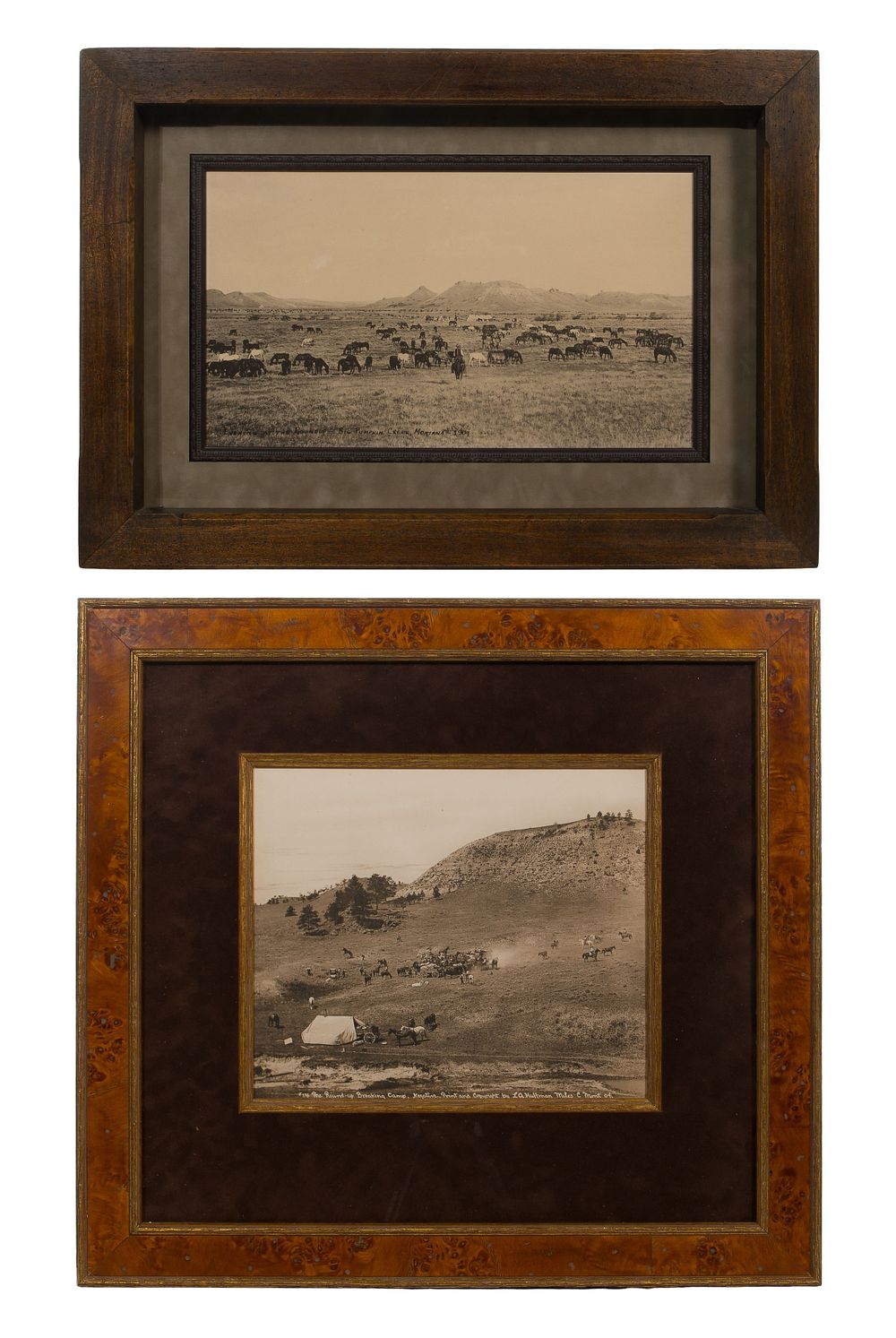 Lot 290: L. A. Huffman (American 1854-1931) Collotype Photograph Prints