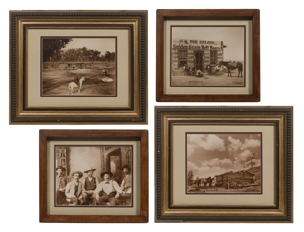 Lot 291: L. A. Huffman (American, 1854-1931) Collotype Photograph Prints