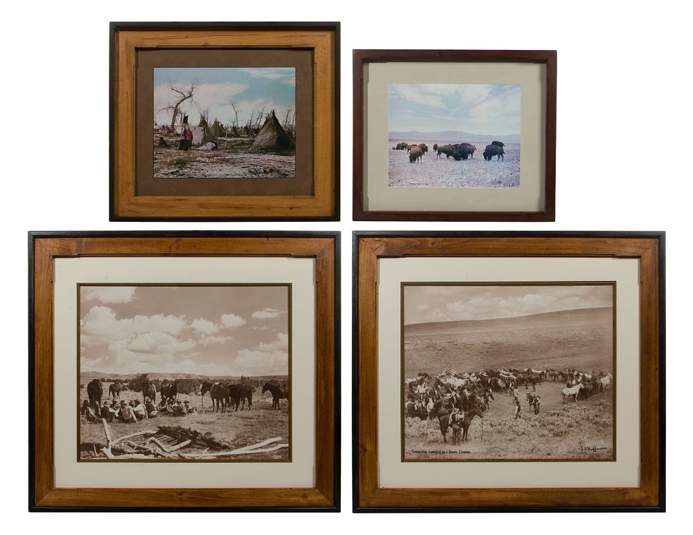 Lot 292: L. A. Huffman (American, 1854-1931) Collotype Photograph Prints