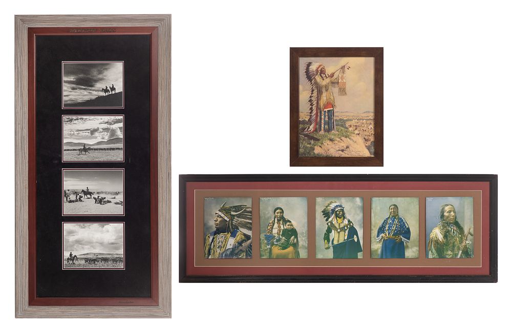 Lot 295: Clarence Ellsworth (American, 1885-1961) Offset Lithograph
