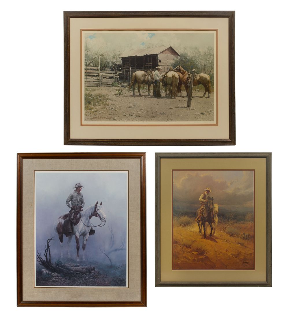 Lot 296: Cowboy Print Assortment