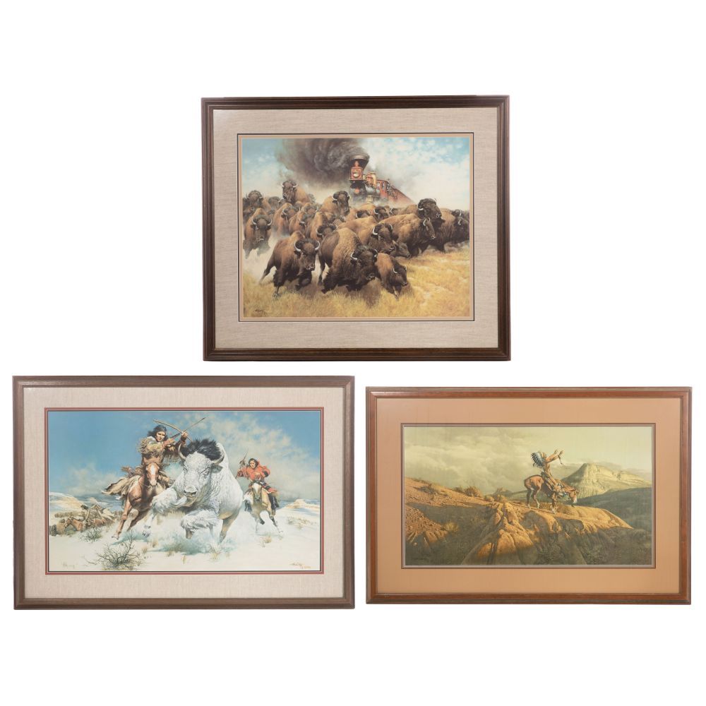 Lot 300: Frank McCarthy (American, 1924-2002) Offset Lithograph Assortment