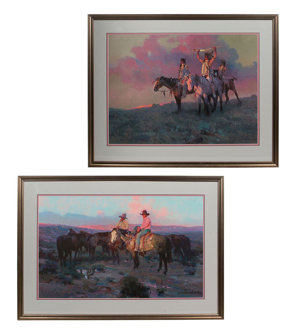 Lot 313: James Reynolds (American, 1926-2010) Lithographs
