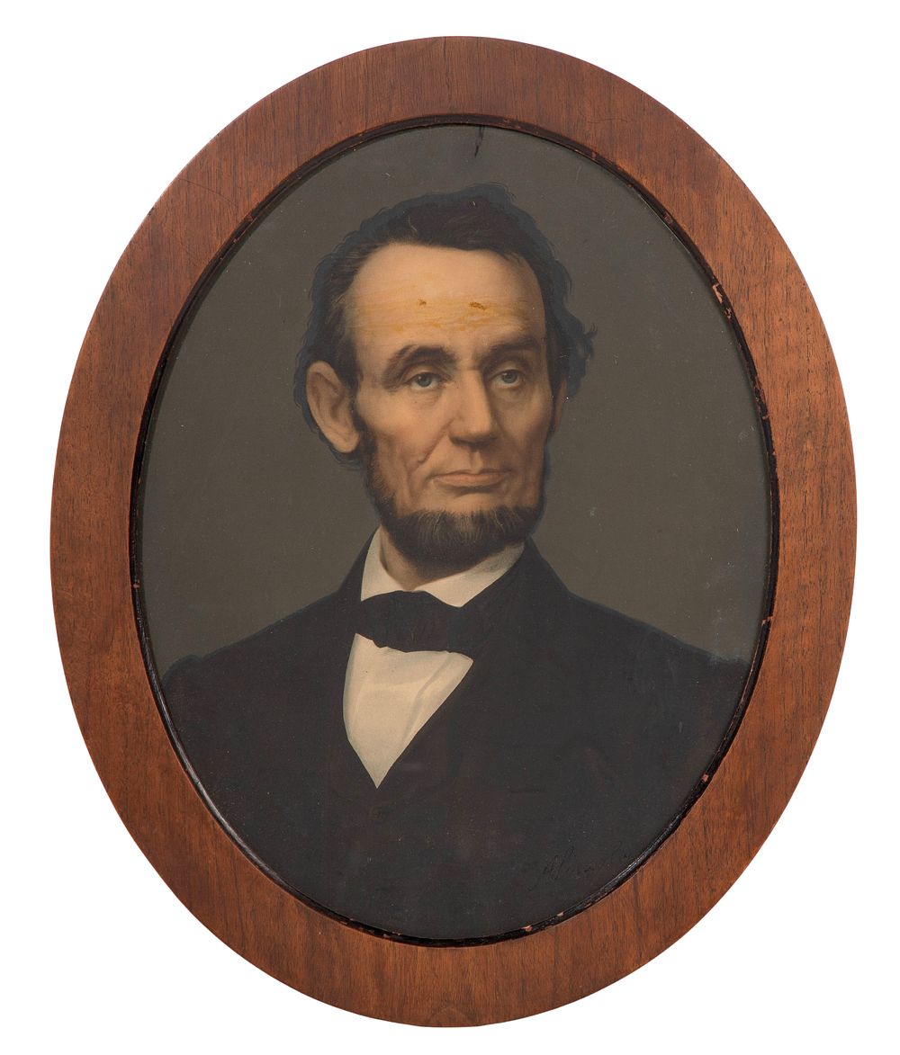 Lot 317: Tinted Portrait 'The Coachman Forgeries' Lithograph