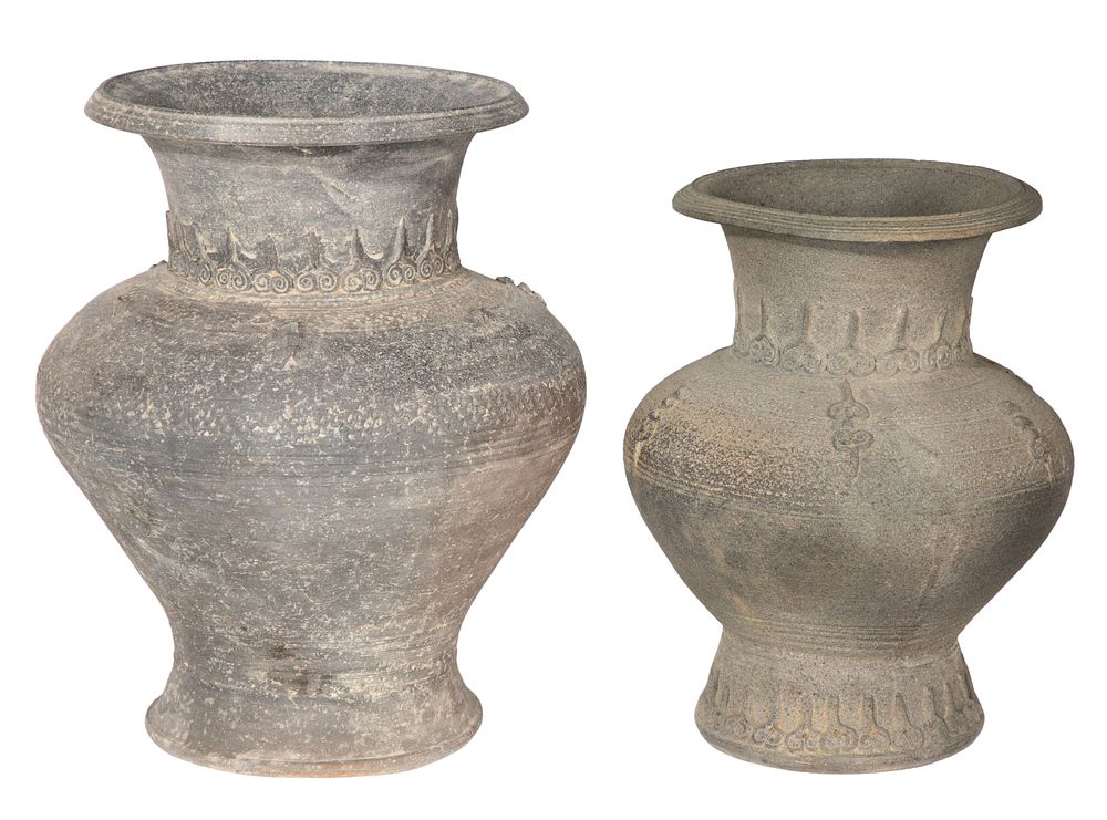Lot 270: Thai Stoneware Pottery Jars