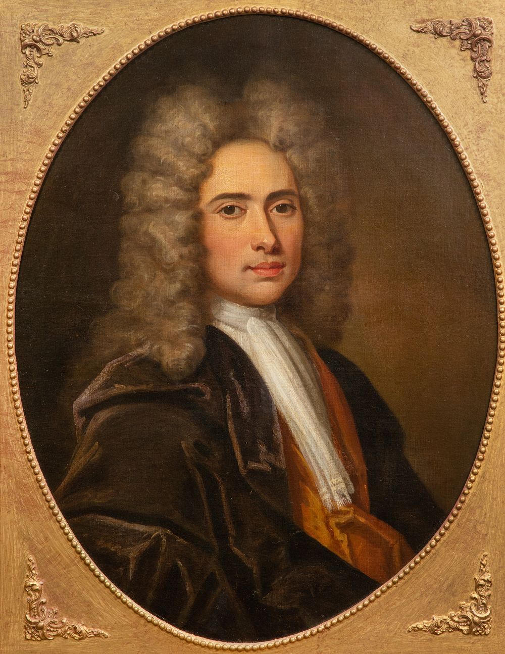 Lot 320: Style of Sir Godfried Kneller (English, 1646-1723) Oil on Canvas