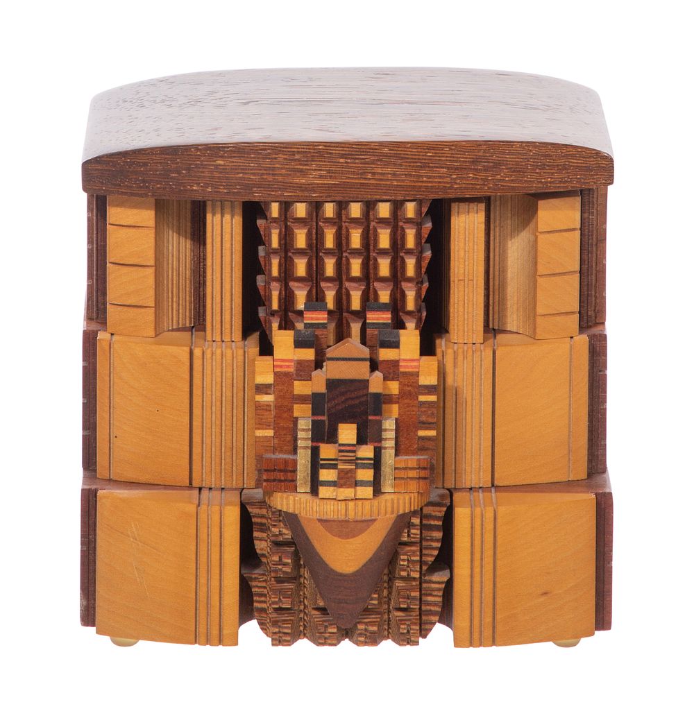 Lot 339: Po Shun Leong (English, b.1941) Wood Box