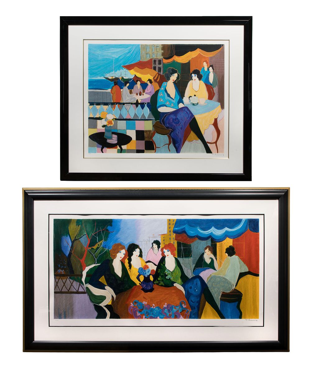 Lot 350: Itzchak Tarkay (Israeli, 1935-2012) Serigraphs
