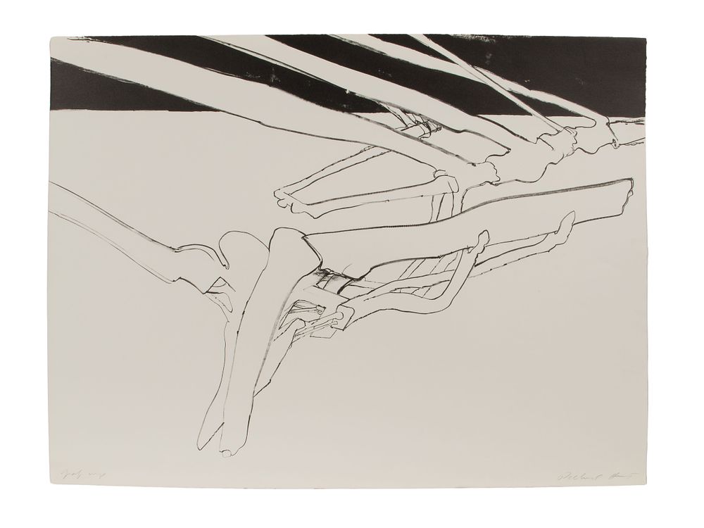 Lot 361: Richard Howard Hunt (American, 1935-2023) Lithograph
