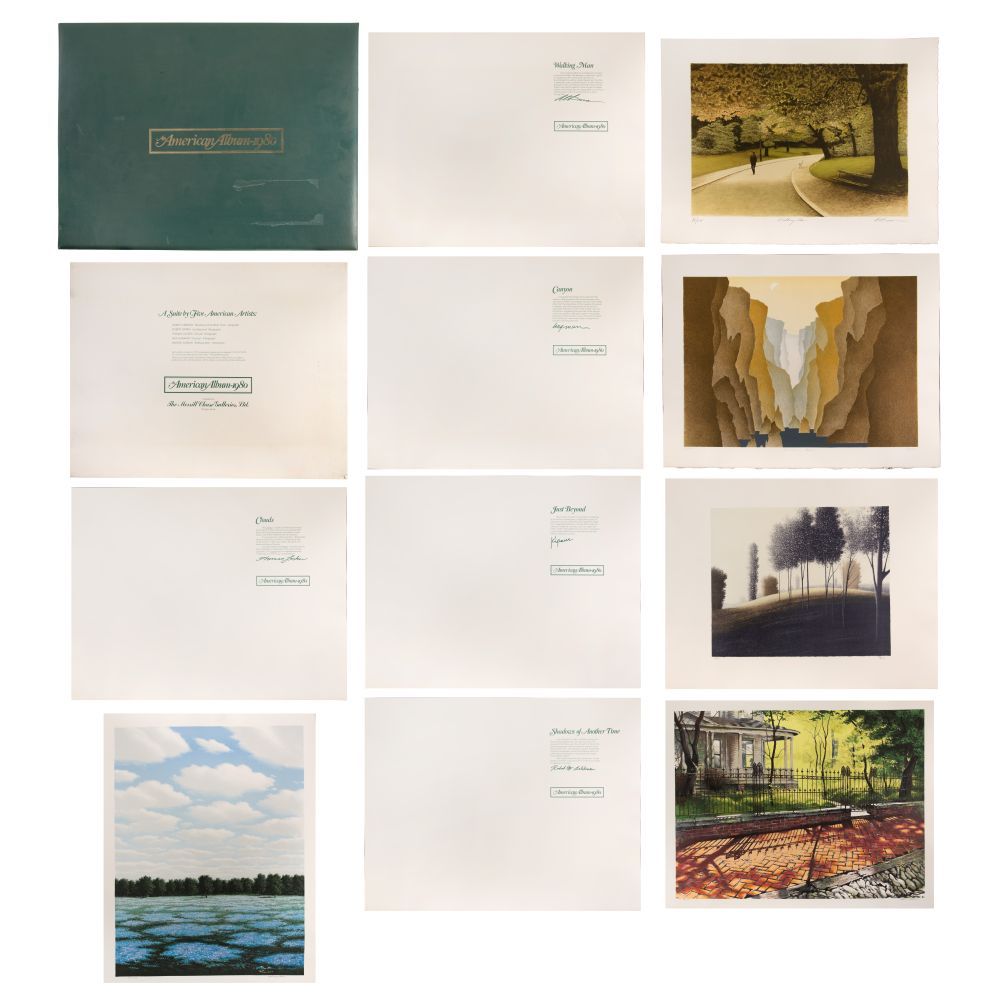 Lot 365: Merrill Chase 'An American Album - 1980' Portfolio