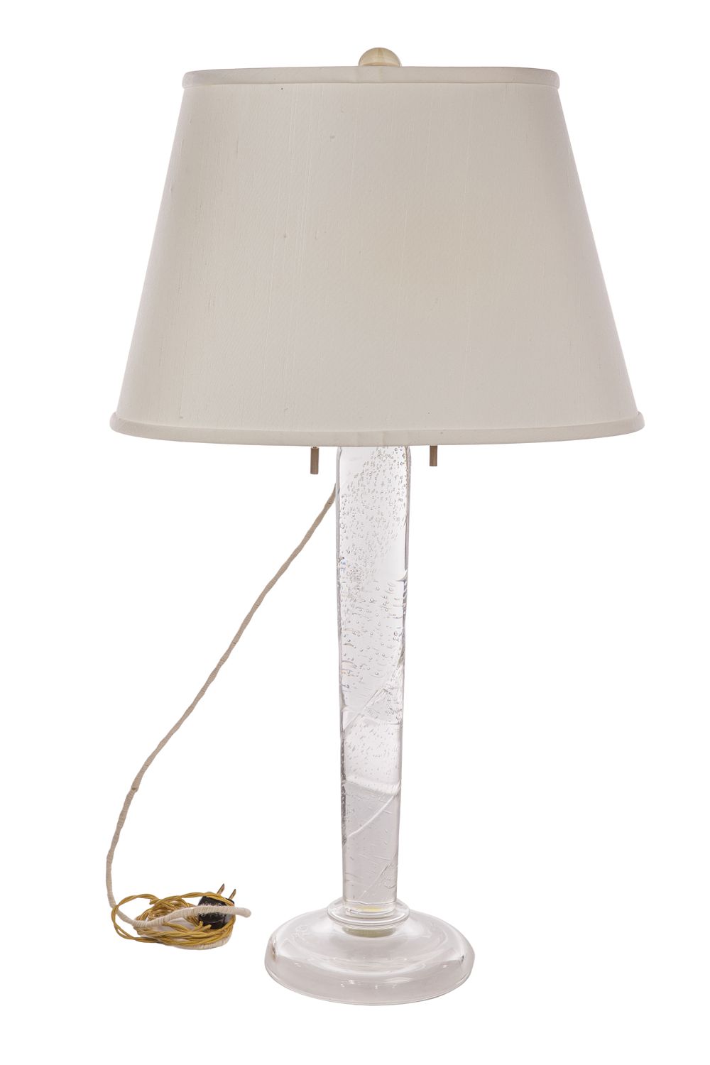 Lot 388: John Hutton for Donghia Murano Glass Table Lamp