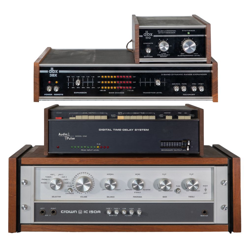 Lot 400: Stereo Equipment Assortment