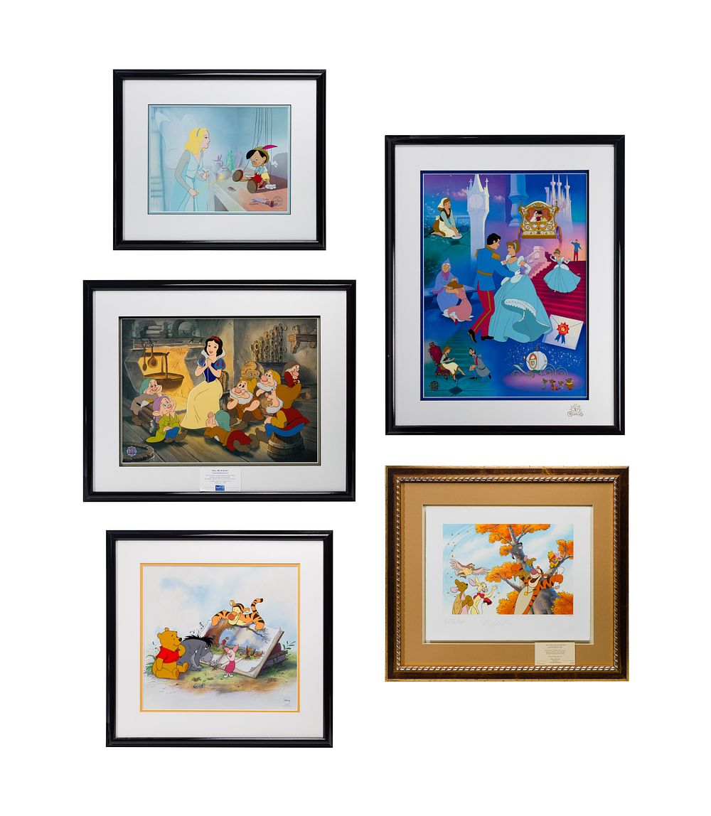Lot 404: Disney Animation Sericels