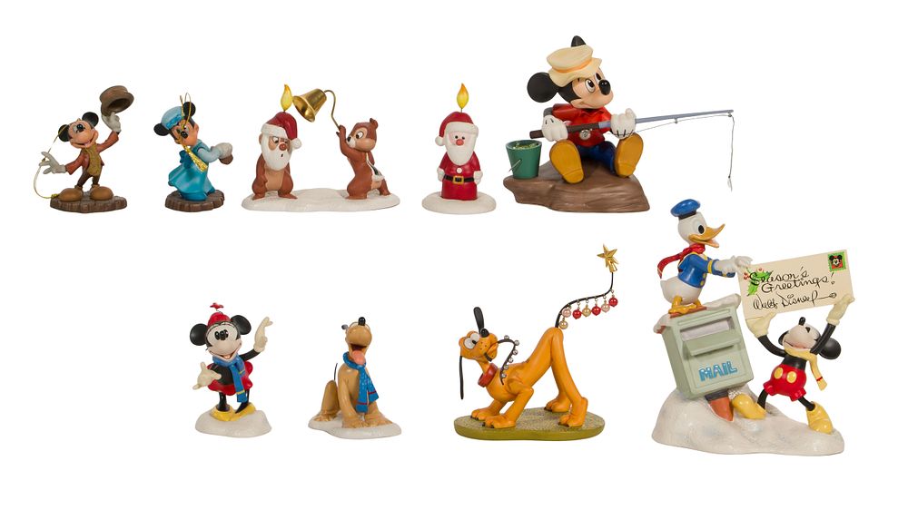 Lot 411: Walt Disney Classics Porcelain Figurines