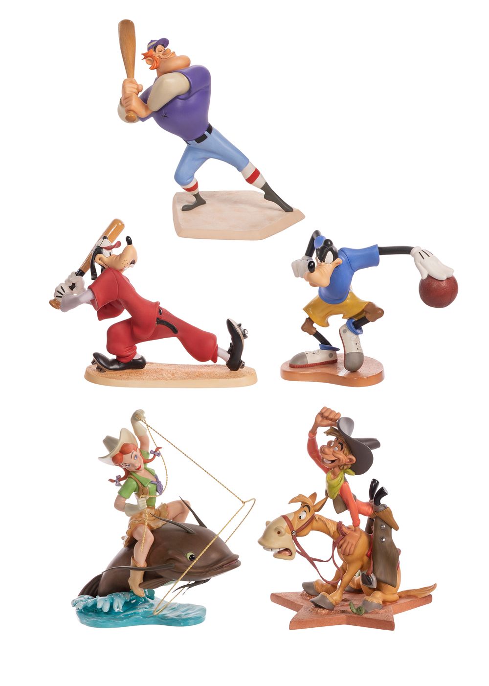 Lot 414: Disney Classics Collection Porcelain Figurines