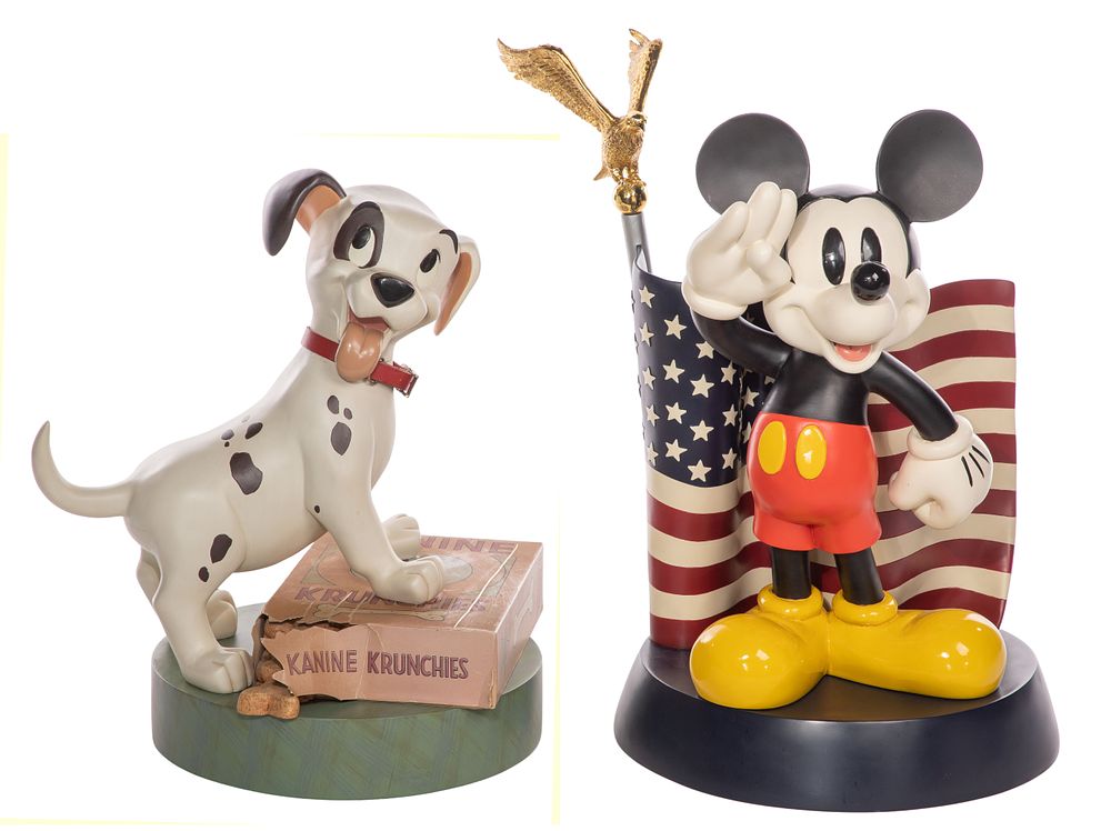 Lot 415: Disney Big Fig Figurines