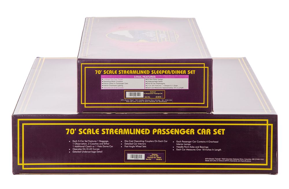 Lot 466: MTH Model Train O Scale Seaboard Train Sets