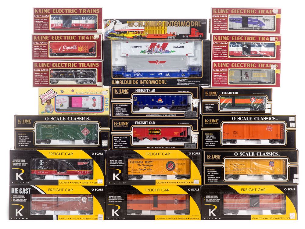Lot 479: K-Line Model Train O Scale Assortment