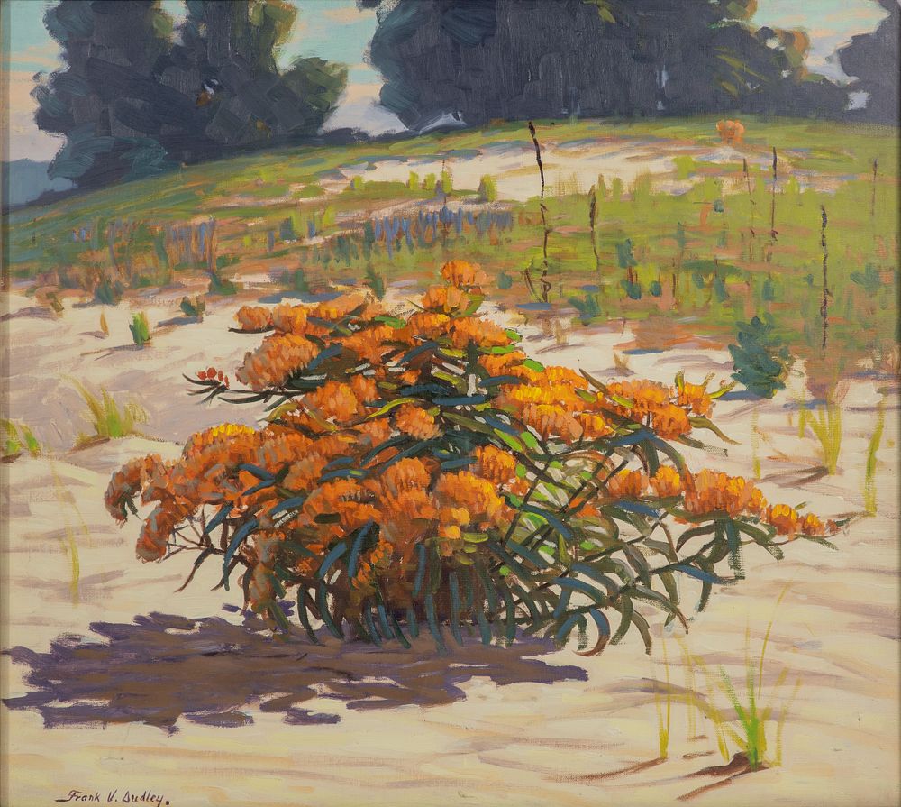 Frank Dudley - Frank Dudley (American, 1868-1957) Oil on Canvas 
Undated, signed, depicting a 