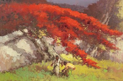 Frits Lucien Ohl - Frits Lucien Ohl (Netherlands, 1904-1976) Oil on Canvas Undated, signed 