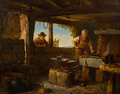 Frederick Daniel Hardy - Attributed to Frederick Daniel Hardy (British, 1826-1893) Oil on Canvas 