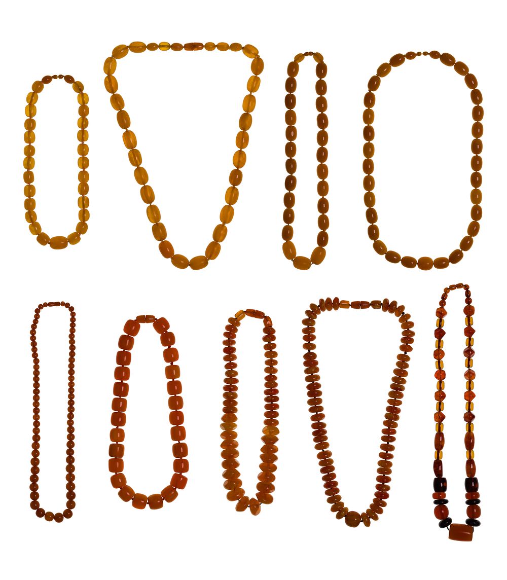 Lot 271: Amber Necklace Assortment