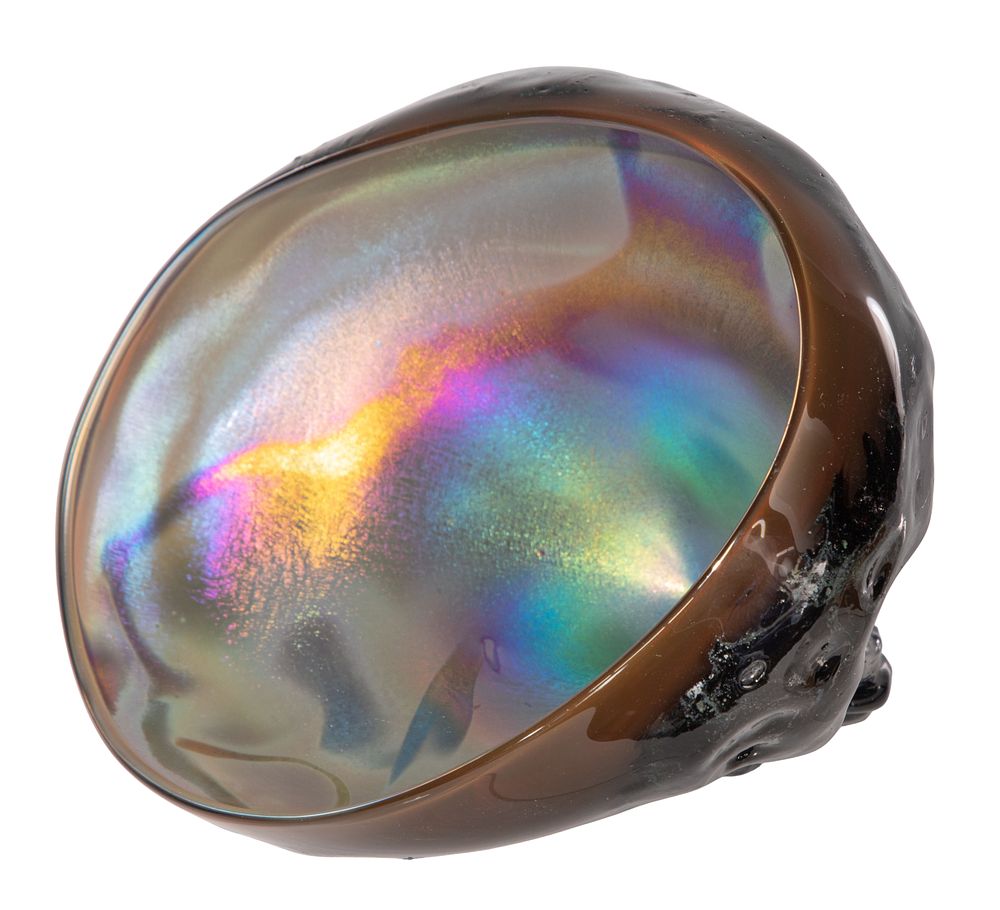 Lot 315: Josh Simpson (American, b.1949) Tektite Art Glass