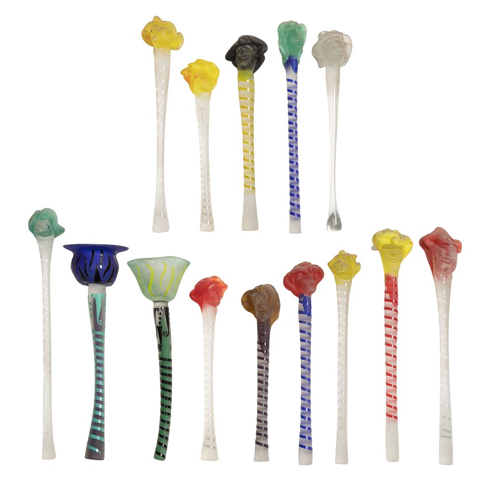 Lot 330: Stephen Fellerman-Raabe (American, 20th Century) Art Glass