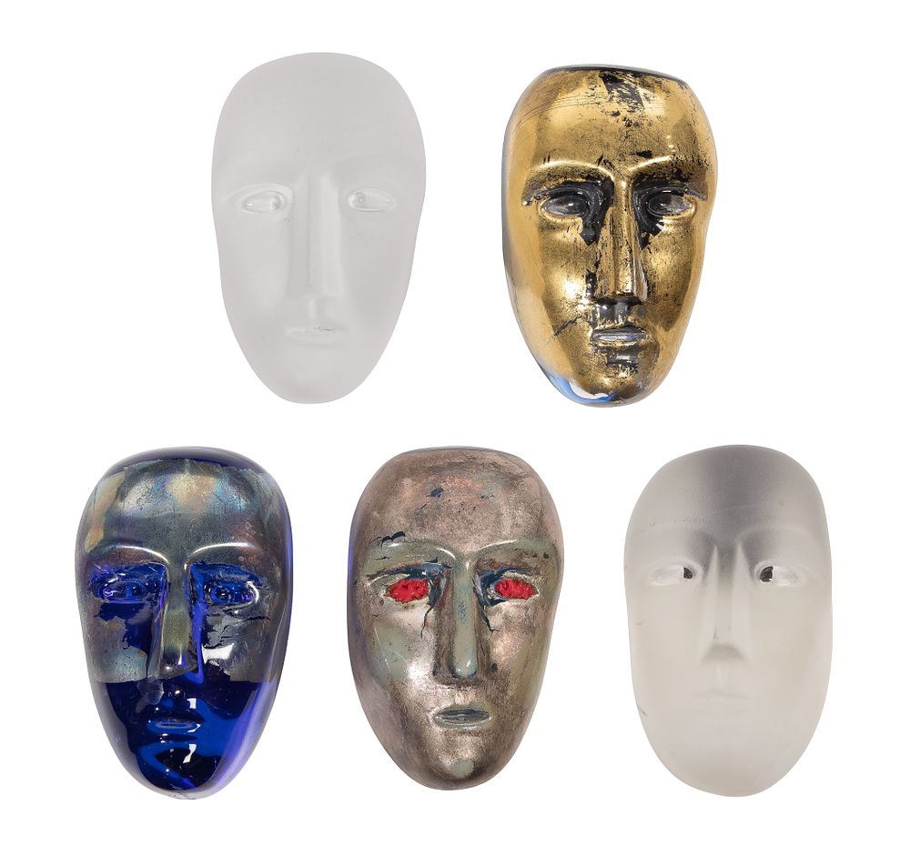 Lot 339: Bertil Vallien for Kosta Boda Art Glass 'Brains' Assortment
