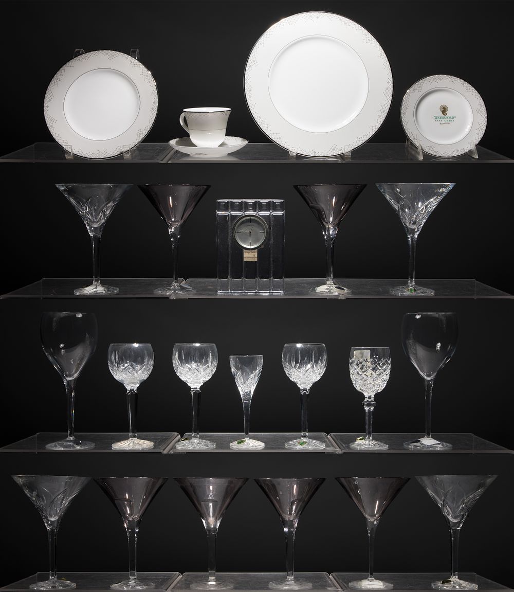 Lot 364: Waterford Crystal and China Assortment