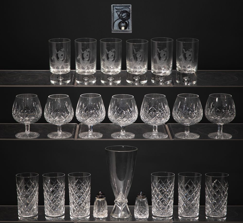 Lot 365: Crystal Glassware Assortment