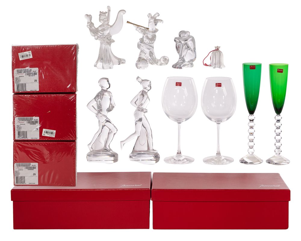 Lot 366: Baccarat Crystal Assortment