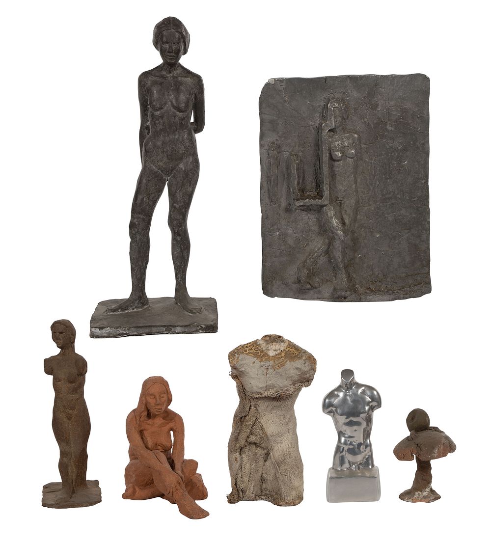 Lot 379: Decorative Bust and Figure Assortment