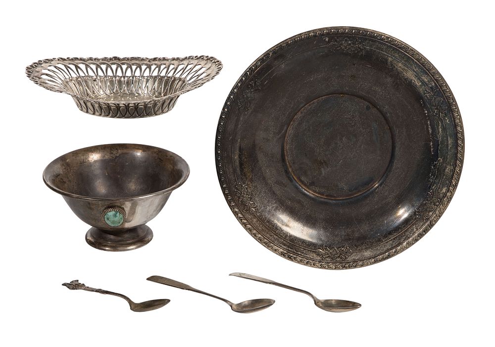 Lot 407: Sterling Silver and European Silver Assortment