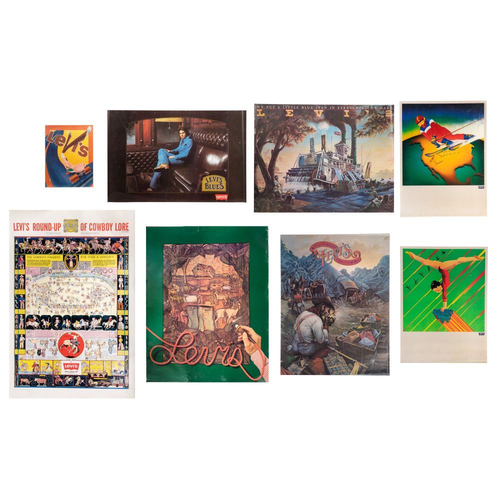 Lot 424: Levi's Poster Assortment